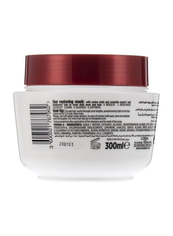 L'Oreal Paris Elvive Total Repair 5 Restoring Mask for Damage Hair, 300ml