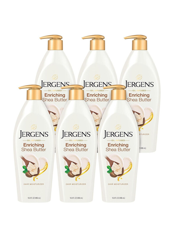 

Jergens Enriching Shea Butter Body Lotion, 6 x 16.8oz