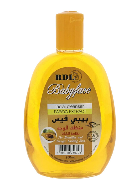 

RDL Baby Face Facial Cleanser with Papaya Extract, 250ml