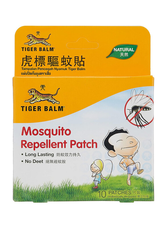 

Tiger Balm Mosquito Repellent Patch, 6 x 10 Patches