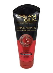 Cream Silk Triple Keratin Rescue Ultimate Color Revive Ultra Conditioner for Coloured Hair, 150ml