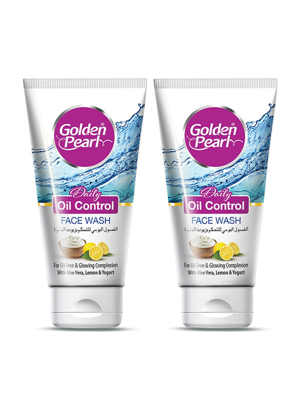 

Golden Pearl Oil Control Face Wash, 2 x 150ml