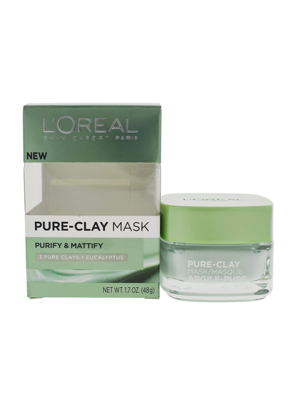 

L'Oreal Paris Purify and Mattify Pure-Clay Mask, 48g