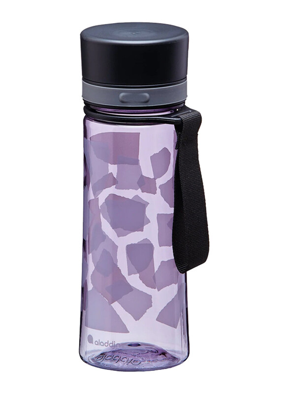 

Aladdin 0.35 Ltr Aveo Animal Print Water Bottle, Violet/Purple
