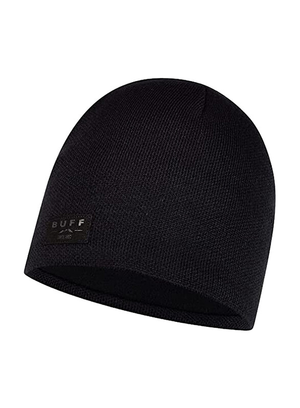 

Buff Knitted & Polar Hat, Solid Black