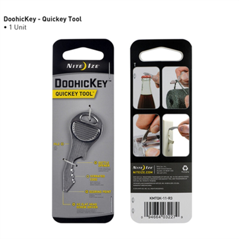 

Nite Ize Doohickey Quickey Key Tool, Silver