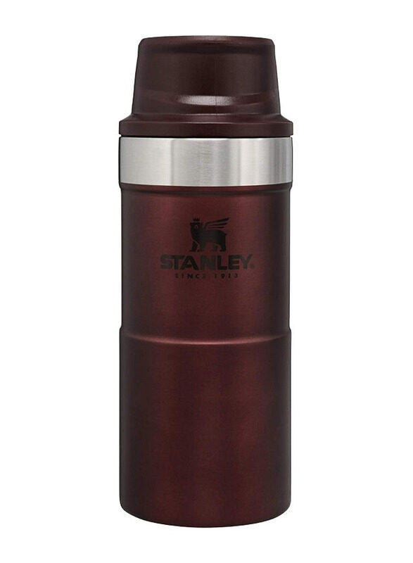 

Stanley 12oz Classic Trigger Action Travel Mug, Wine