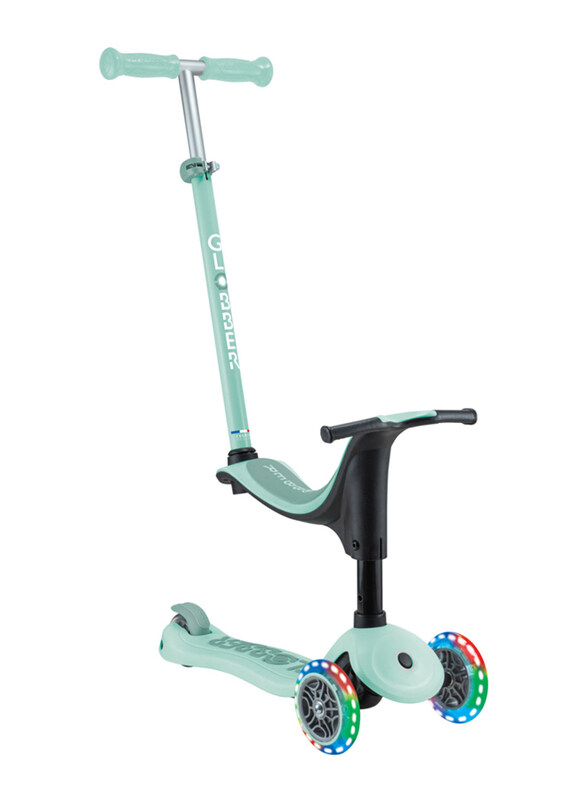 

Globber Go Up Sporty Lights Scooter, Mint