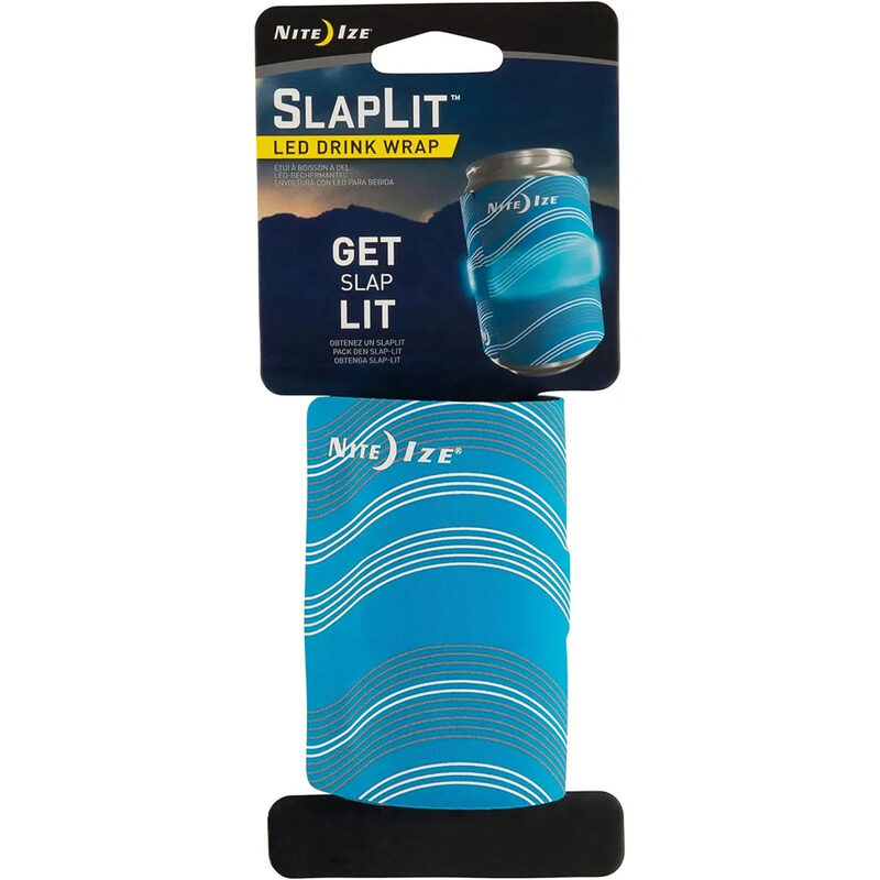 

Nite Ize SlapLit LED Drink Wrap, Blue