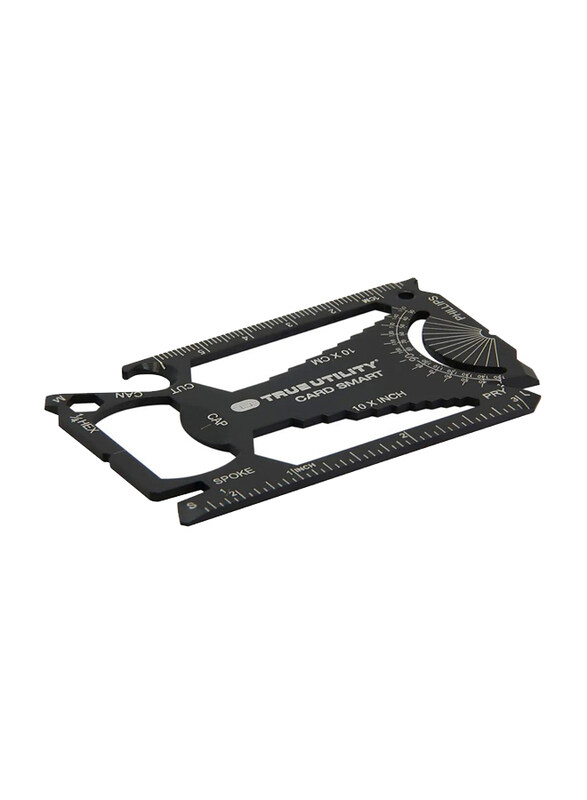 

True Utility One Size Cardsmart Credit Card Tool, TU207, Black