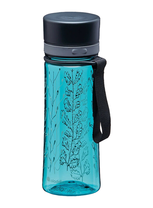 

Aladdin 0.35 Ltr Aveo Wildflower Print Water Bottle, Aqua Blue