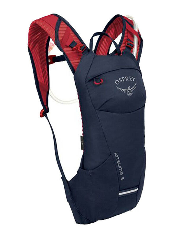 

Osprey Katari 3 Hydration Backpack Bag for Women, Blue Mage