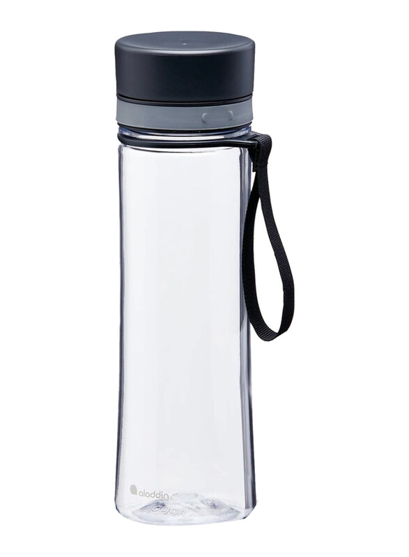 

Aladdin 0.6 Ltr Aveo Water Bottle, Clear/Grey