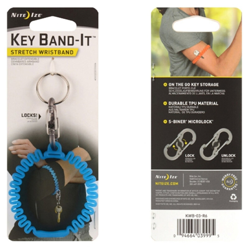 

Nite Ize Key Band-it Stretch Wristband, Blue