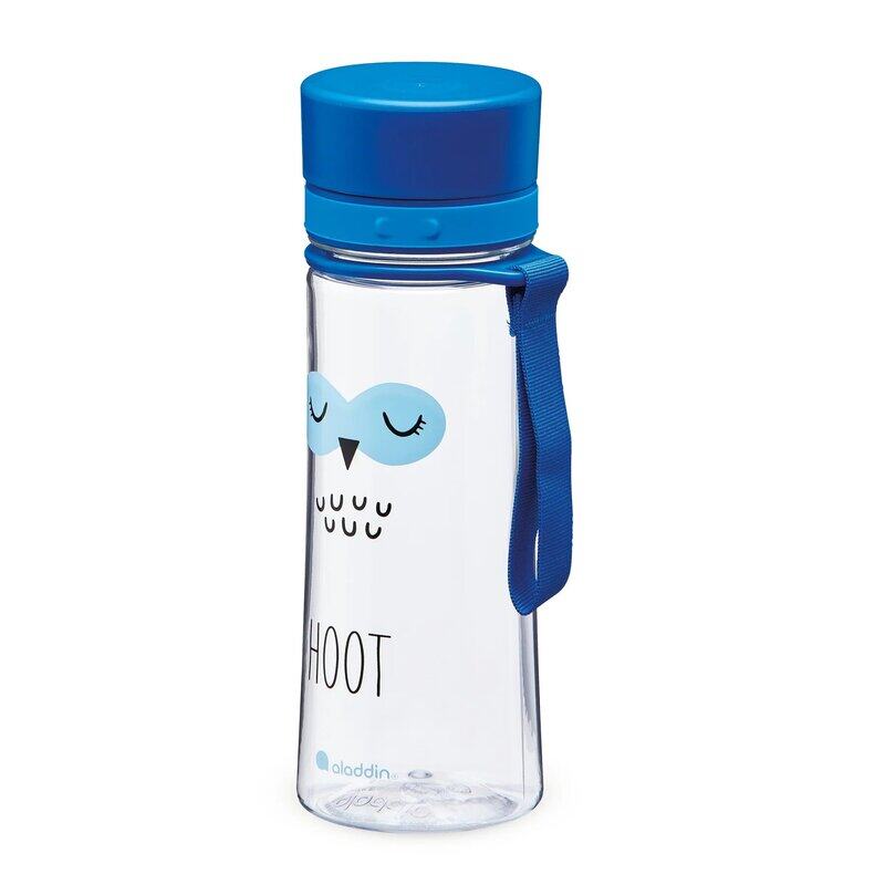 

Aladdin 350ml My First Aveo Owl Water Bottle for Kids, Blue