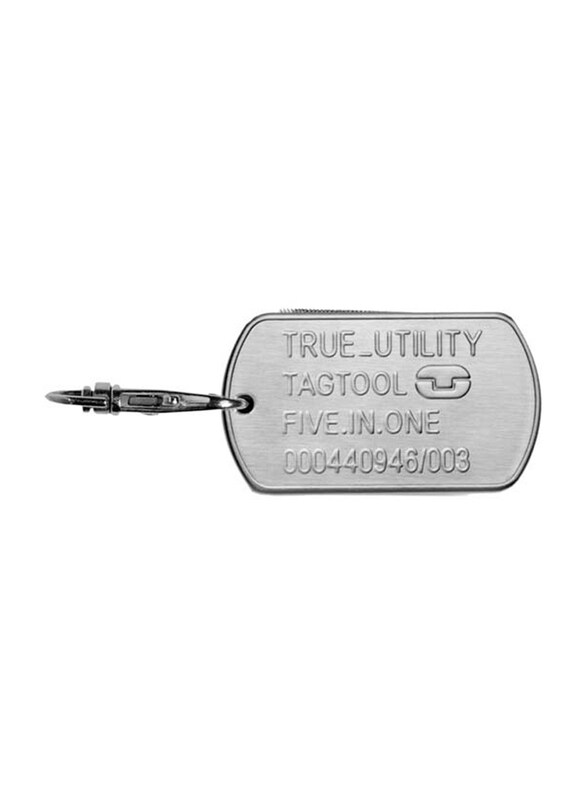 

True Utility 14cm Tagtool, TU232, Silver