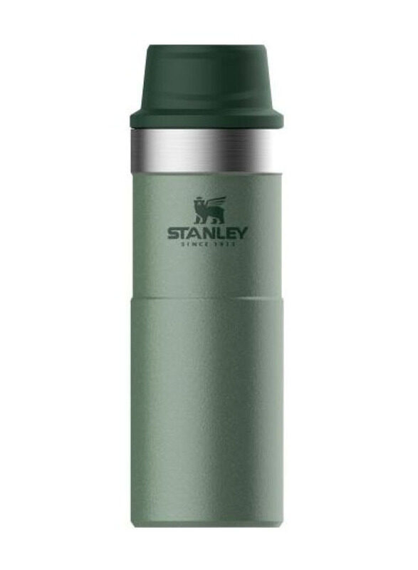 

Stanley 16oz Classic Trigger Action Travel Mug, Hammertone Green
