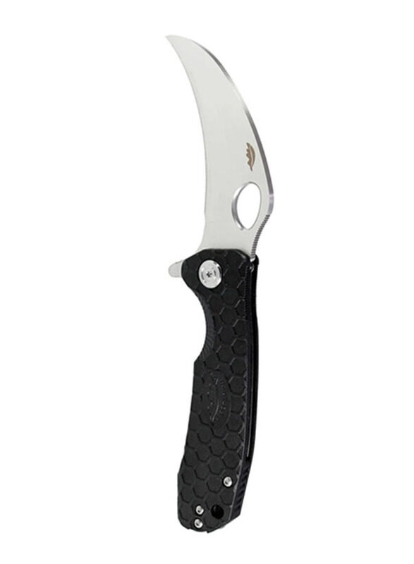 

Honey Badger Medium D2 Plain Claw Knife, Black