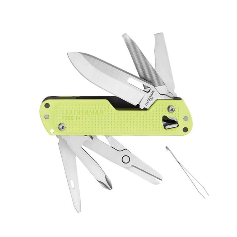 

Leatherman Free T4 Lunar Multi Tool Knife, Green