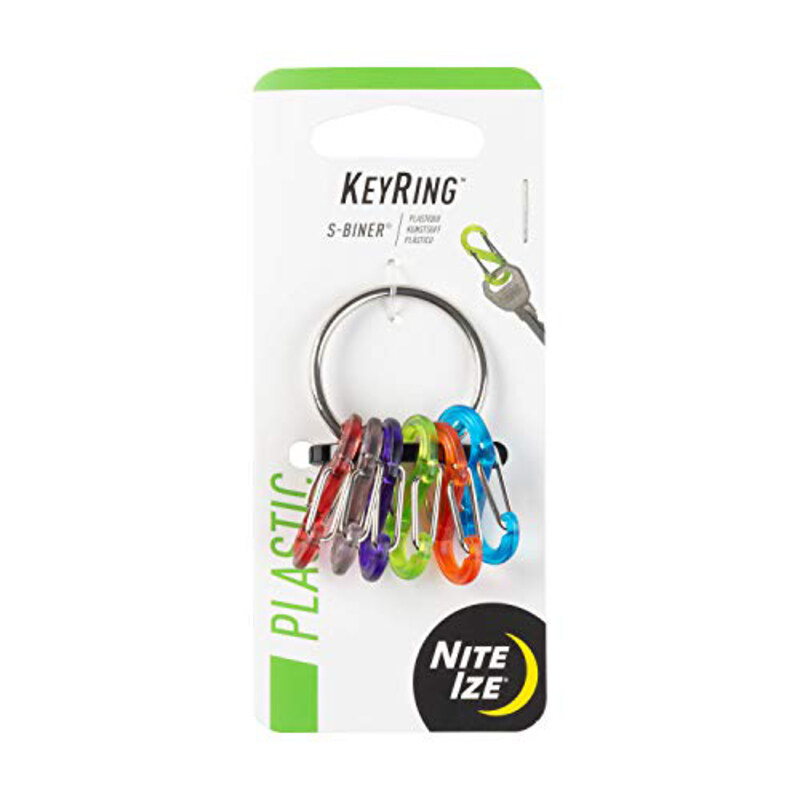 

Nite Ize S-biner Key Ring, Multicolour