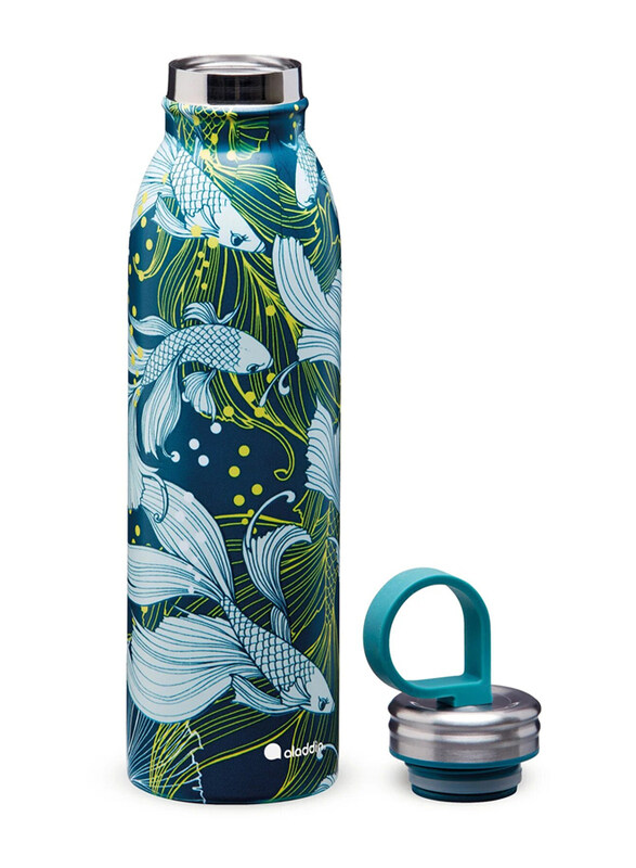 

Aladdin 0.55 Ltr Chilled Stainless Steel Thermavac Water Bottle, Goldfish Green