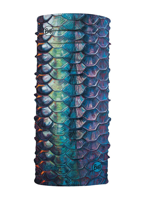

Buff Derek De Young Tarpon Coolnet UV+ Neck Warmer, Flank Late