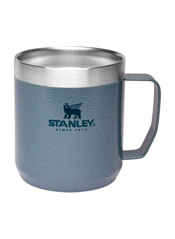 

Stanley 12oz Classic Legendary Stainless Steel Camp Mug, Hammertone Ice