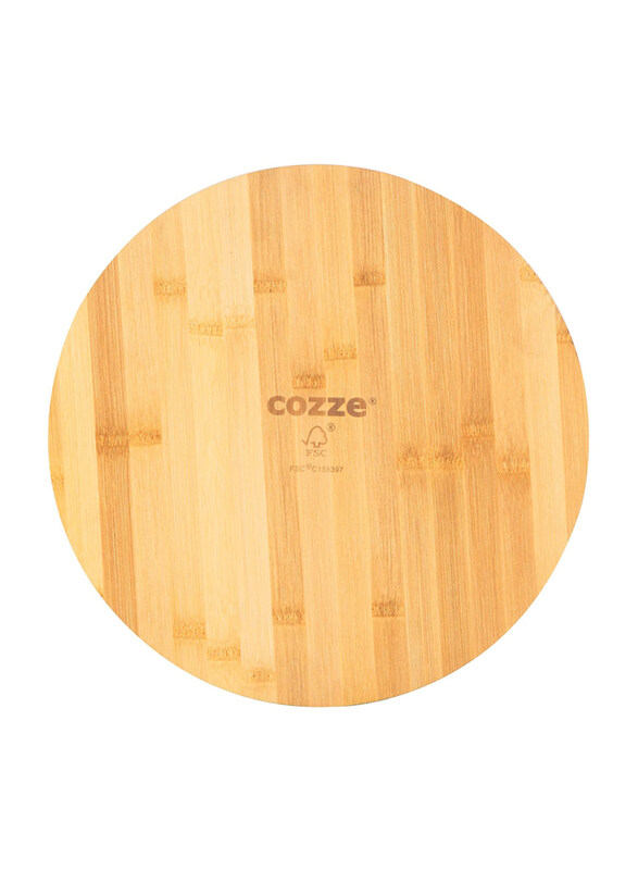 

Cozze 35cm Bamboo Pizza Board, Brown