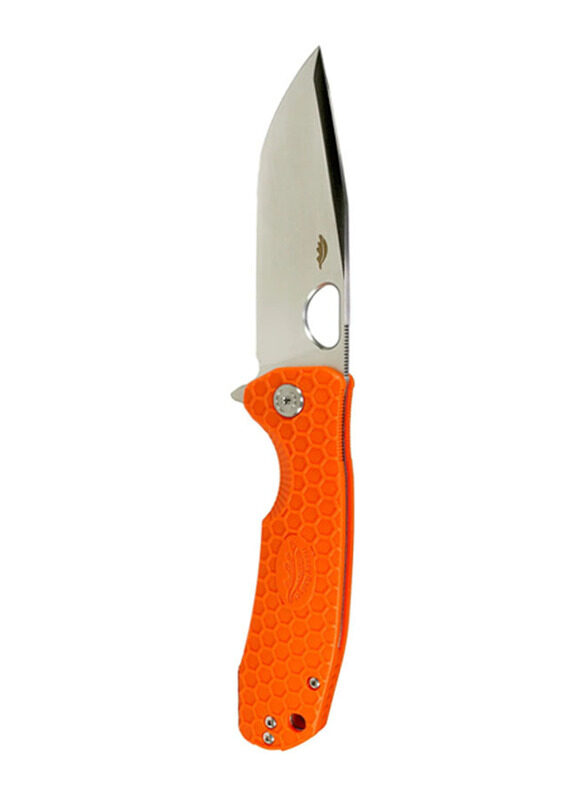 

Honey Badger Large Tanto Outdoor Knife, HB1326, Orange