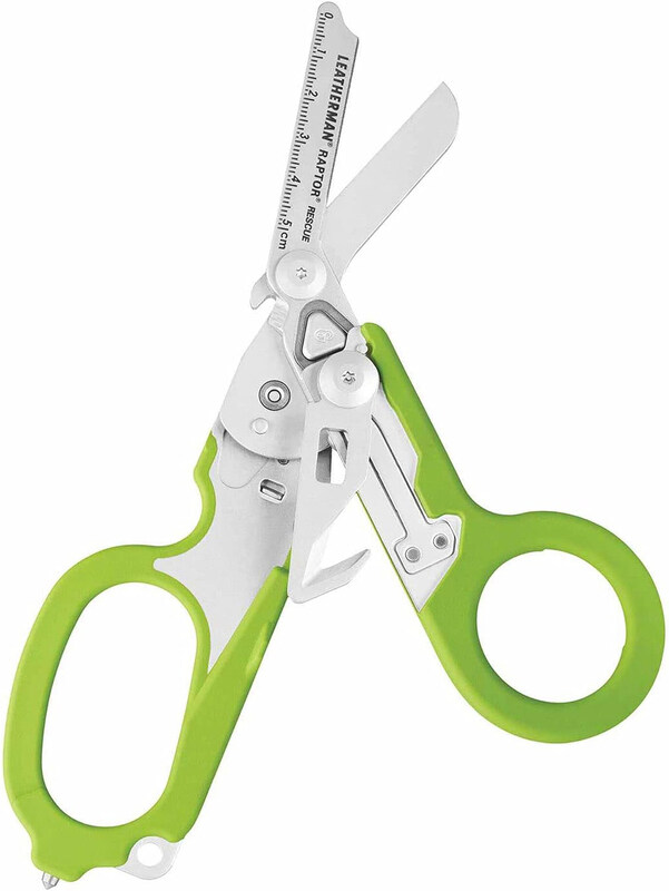 

Leatherman Raptor Rescue Multitool with Utility Holister Box, 832335, Green