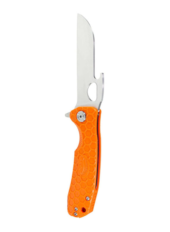 

Honey Badger Large Tong Outdoor Knife, HB1206, Orange