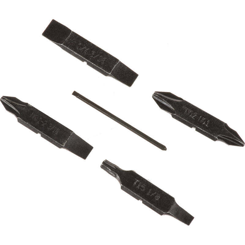 

Leatherman 5-Piece US Replacement Bit Kit, Black