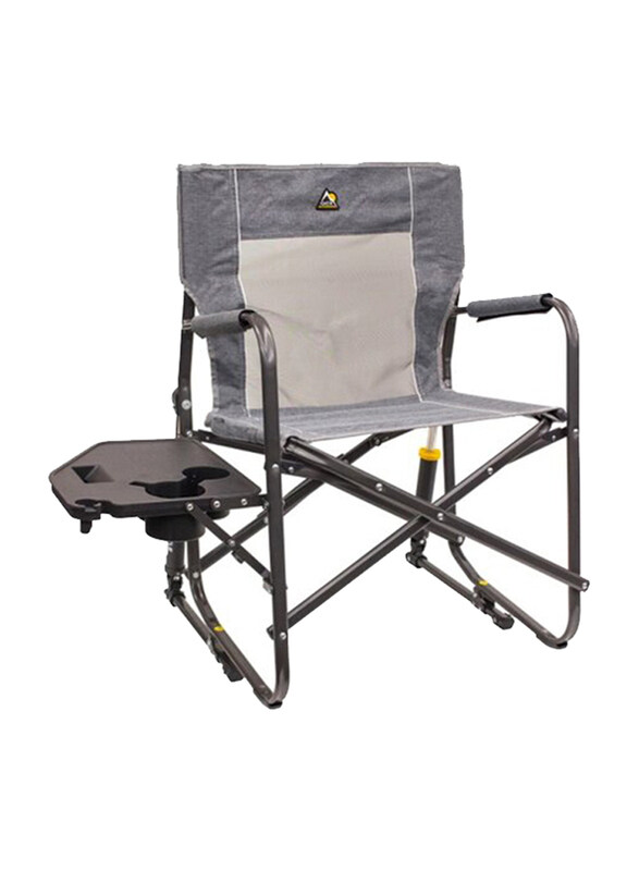 

Gci Freestyle Rocker with Side Table, Heathered Pewter