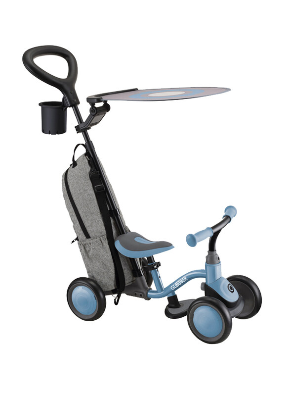 

Globber 3-in-1 Learning Deluxe Bike, Ash Blue