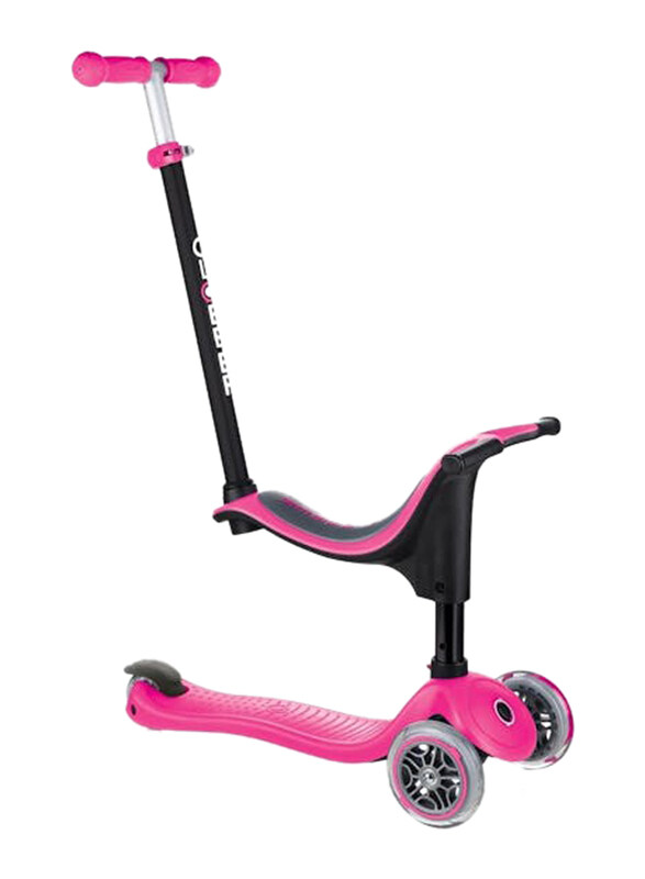 

Globber Evo 4 in 1 V2 Scooter, Deep Pink