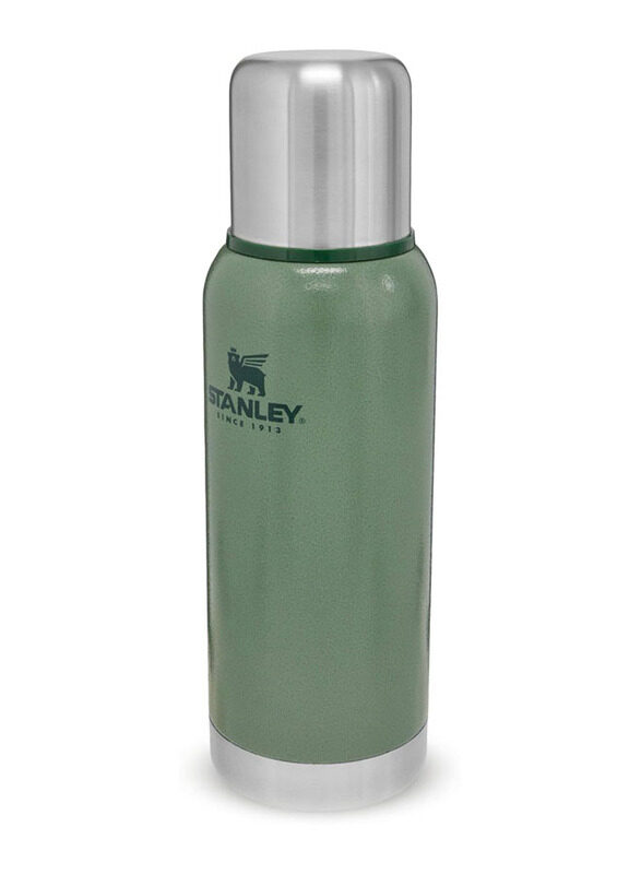 

Stanley 25oz Stainless Steel Thermos Adventure Stainless Steel Vacuum Bottle, Green