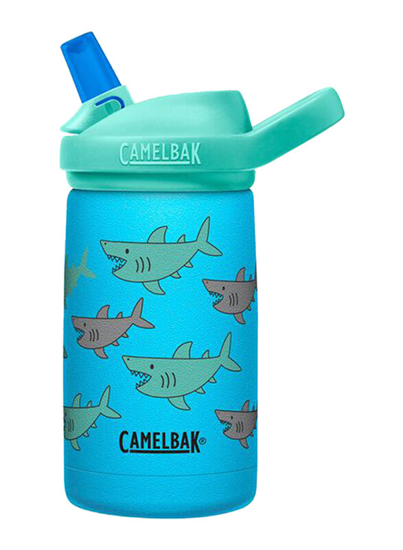 

Camelbak Eddy+ Kids VSS School of Sharks Bottle, 12oz, Blue