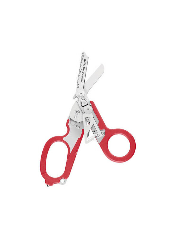 

Leatherman Raptor Molle Holster/Peg-Int Shears Scissors, 832333, Red