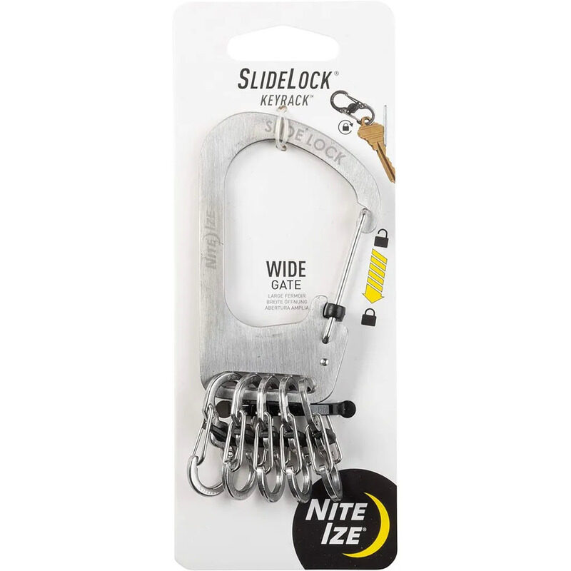 

Nite Ize SlideLock Key Rack, Silver