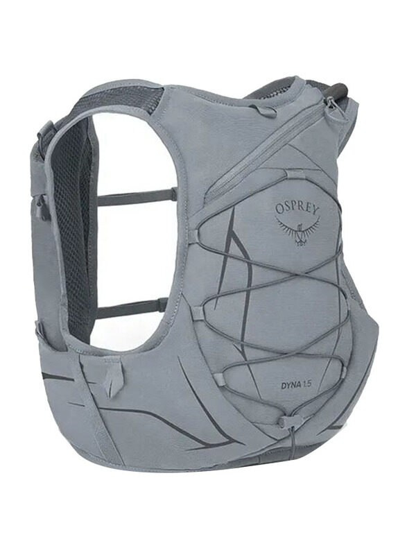 

Osprey Medium Dyna 1.5 w/Res Hydration Backpack for Women, Slate Grey