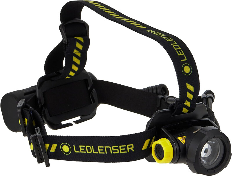 

Ledlenser H7R Work 1000 Lumen Headlamp, Black/Yellow