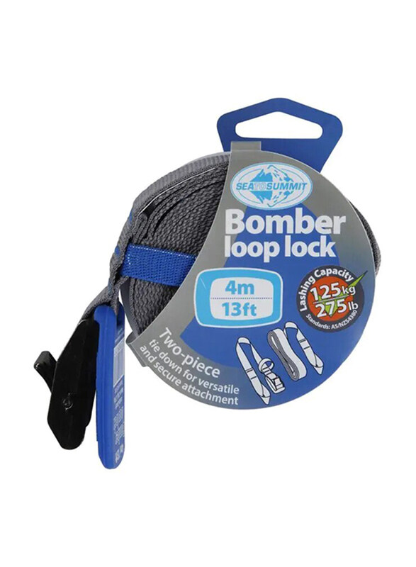 

Sea To Summit 4-Meter Bomber Loop Lock, Blue/Grey