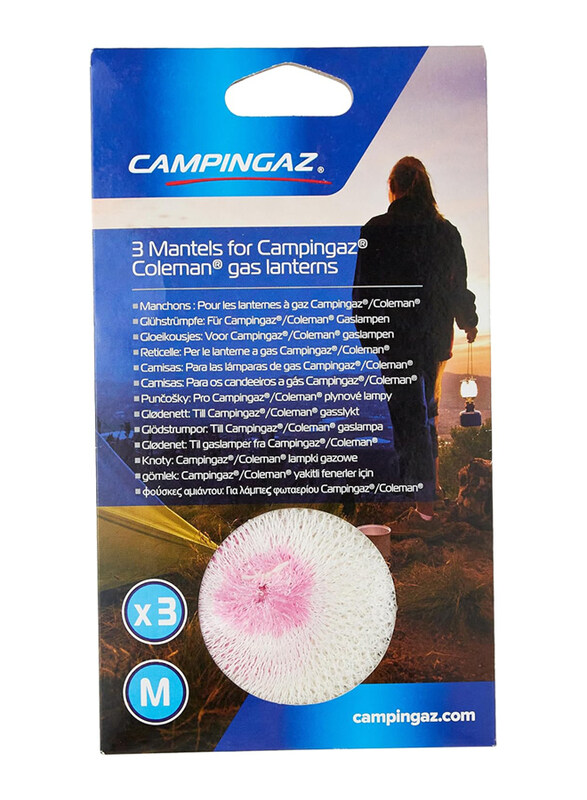 

Campingaz Accy Gas Lantern Mantles, Small, 3 Pieces, Multicolour
