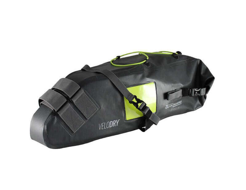 

Overboard 17 Ltr Rear Saddle Bag Velodry, Black