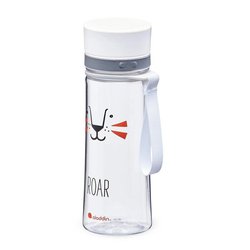 

Aladdin 350ml My First Aveo Lion Water Bottle for Kids, White