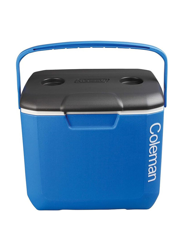 

Coleman Cooler 60QT Performance Tri Cooler, Blue/Black