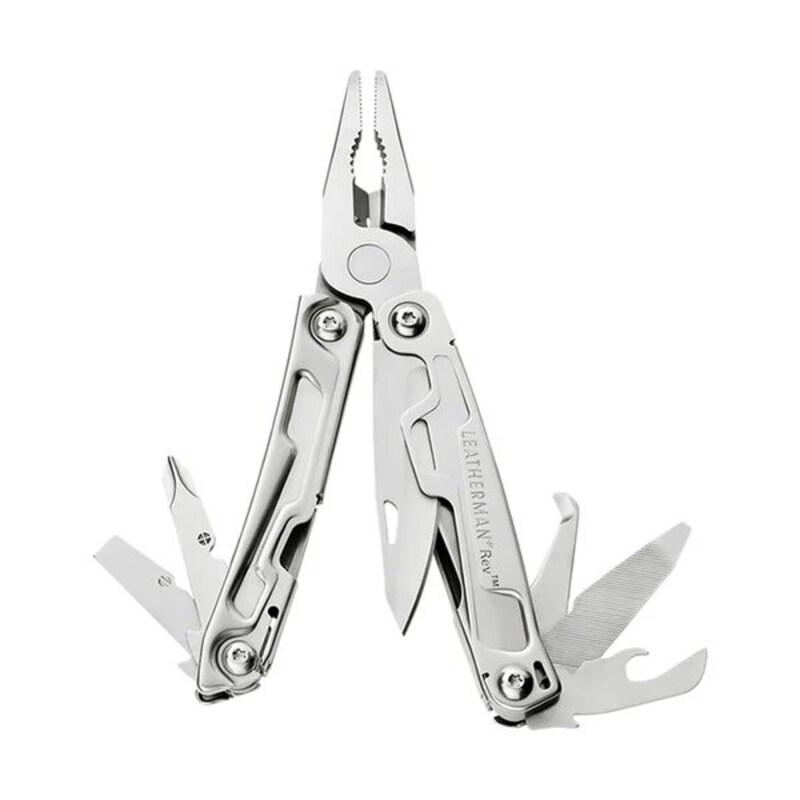 

Leatherman Rev Multitool with Peg, 832129, Silver