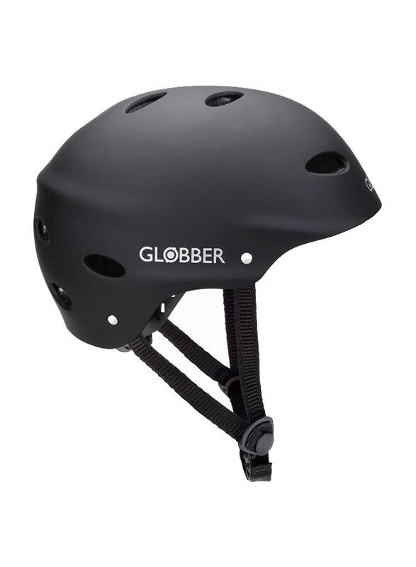 

Globber Adults Helmet, 54-56cm, Small, Black