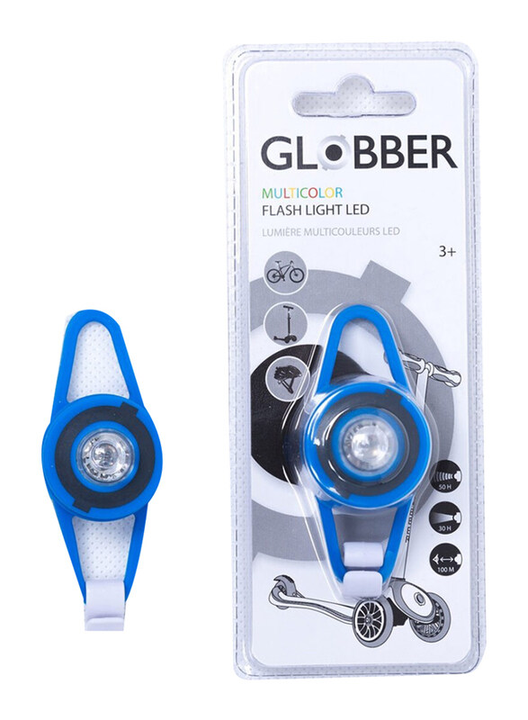 

Globber Led Safety Flash Light, Navy Blue