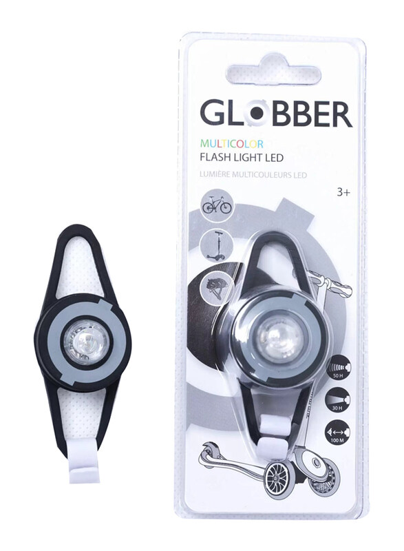 

Globber Led Safety Flash Light, Black
